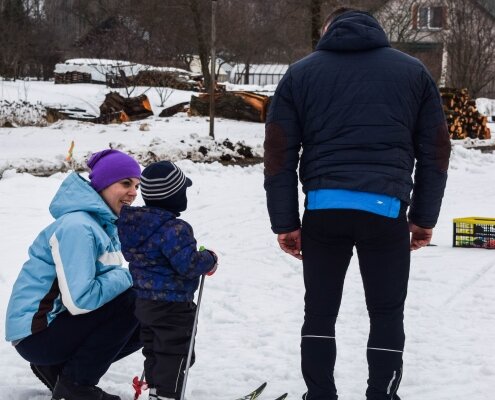 1.Ģimeņu ziemas sporta svētki Vecpiebalgas bērnudārzā.