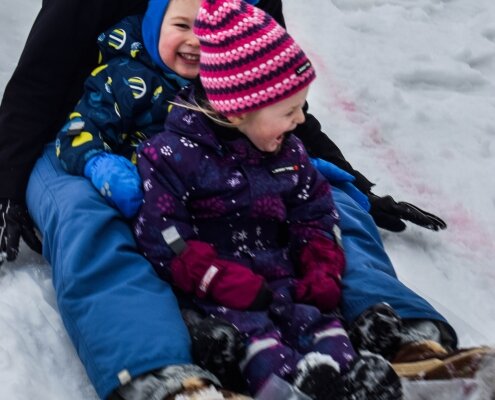 1.Ģimeņu ziemas sporta svētki Vecpiebalgas bērnudārzā.