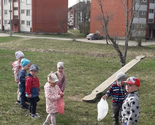 Lielā talka bērnudārzā