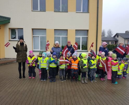Patriotu nedēļa bērnudārzā