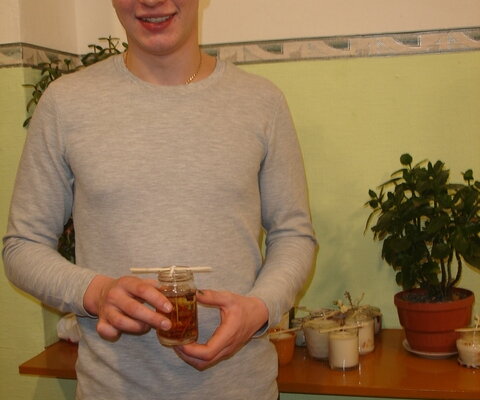 Izzinoša sveču nodarbība