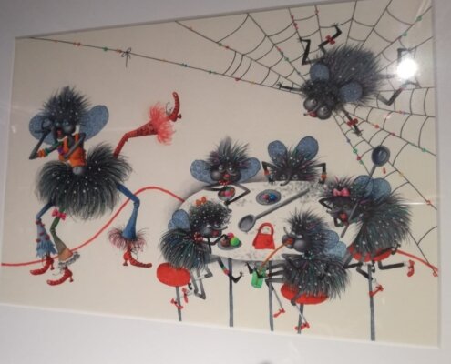 Ilustratoru izstāde Cēsu Izstāžu namā