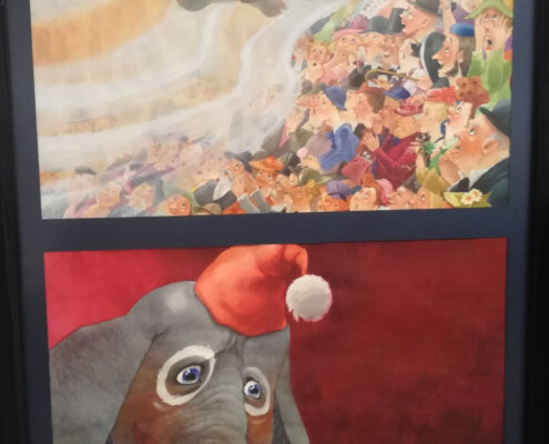 Ilustratoru izstāde Cēsu Izstāžu namā