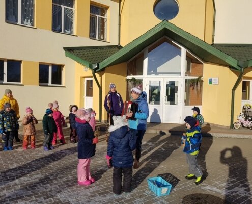 februāra sākums bērnudārzā