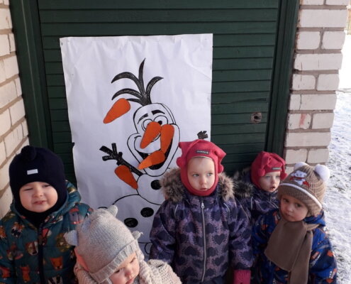 februāra sākums bērnudārzā