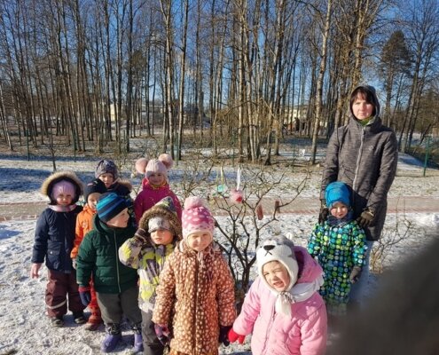 februāra sākums bērnudārzā