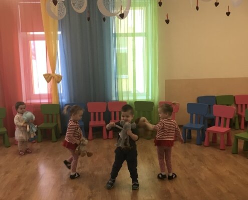 februāra sākums bērnudārzā