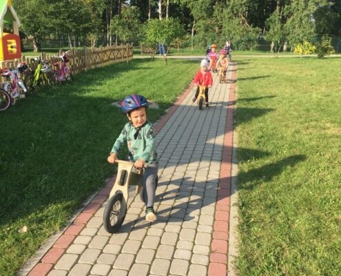 Eiropas BeActive sporta nedēļas aktivitātes Vecpiebalgas bērnudārzā