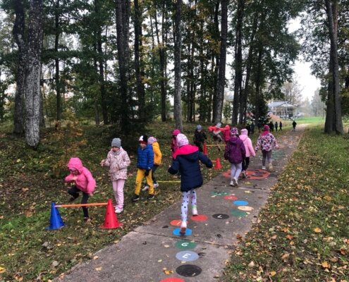 Eiropas BeActive sporta nedēļas aktivitātes Vecpiebalgas bērnudārzā