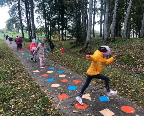 Eiropas BeActive sporta nedēļas aktivitātes Vecpiebalgas bērnudārzā