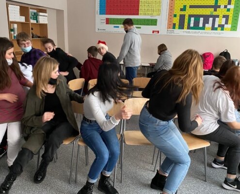 Pēdējā semestra diena 8.klase