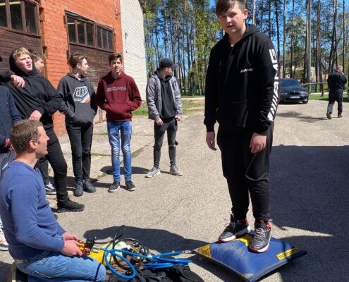 Ekskursija uz VUGD Jaunpiebalgas posteni