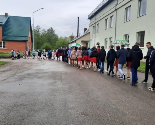 Pēdējā skolas zvana pasākums