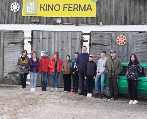 Nodarbība Vecpiebalgas Kino fermā