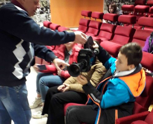 Nodarbība Vecpiebalgas Kino fermā