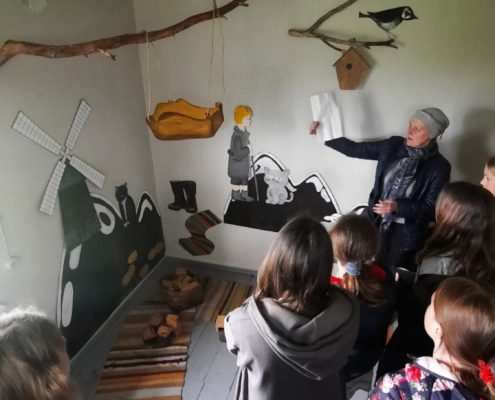 Puiškana istaba Antona Austriņa muzejā