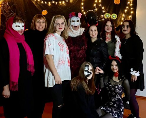 Halovīnu pusnakts pasākums