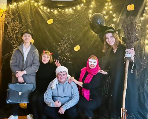 Halovīnu pusnakts pasākums