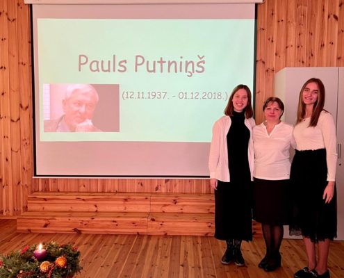 Paulam Putniņam veltīta literārā stunda