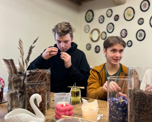 “Gardenia Eco” sveču mājā
