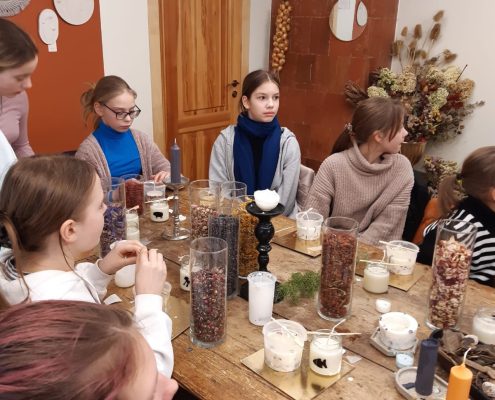 “Gardenia Eco” sveču mājā