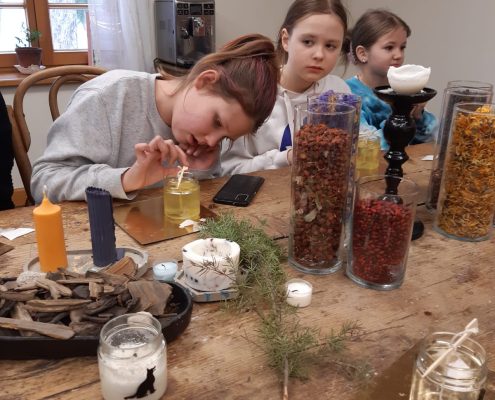 “Gardenia Eco” sveču mājā