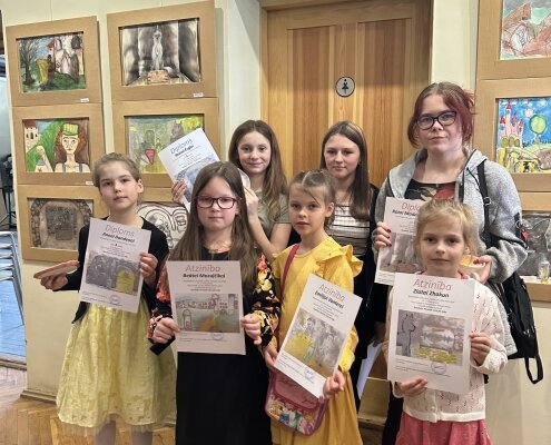ILUSTRĀCIJU KONKURSA NOSLĒGUMS CĒSĪS