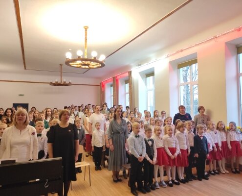 Valsts svētkiem veltīts pasākums
