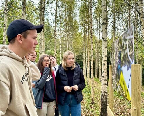 Brīvdabas mākslas galerijā “Miers un bērziņš”