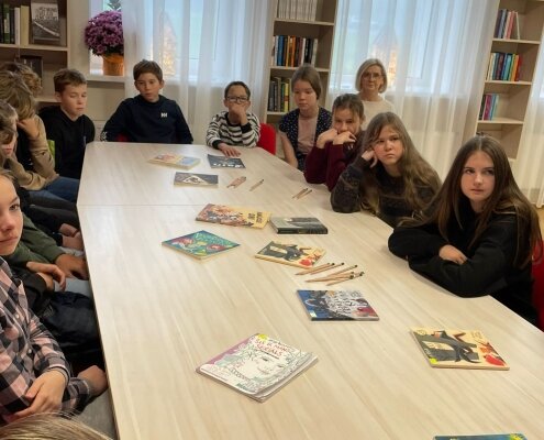 Tikšanās ar bērnu rakstnieci Luīzi Pastori