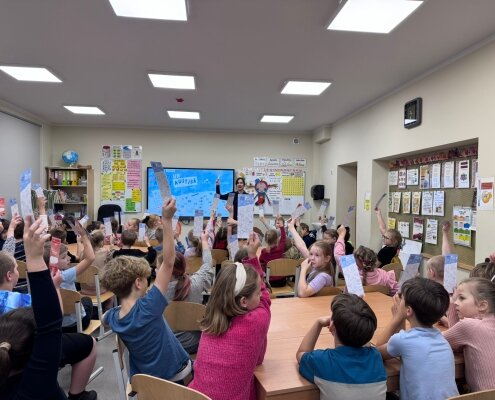 Nodarbība "Teksts un attēls kustībā"