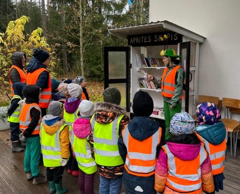 "Pūces skolas" bērnu ekskursija